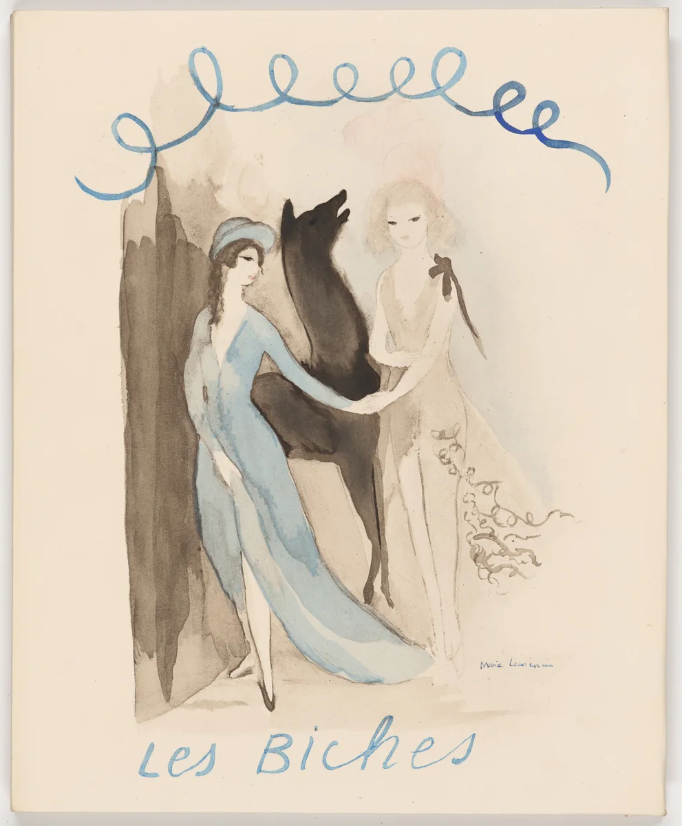 Les Biches, vol. II by Marie Laurencin, illustrated book, 1924