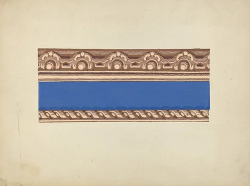 Wallpaper by American 20th Century, index of american design, 1939