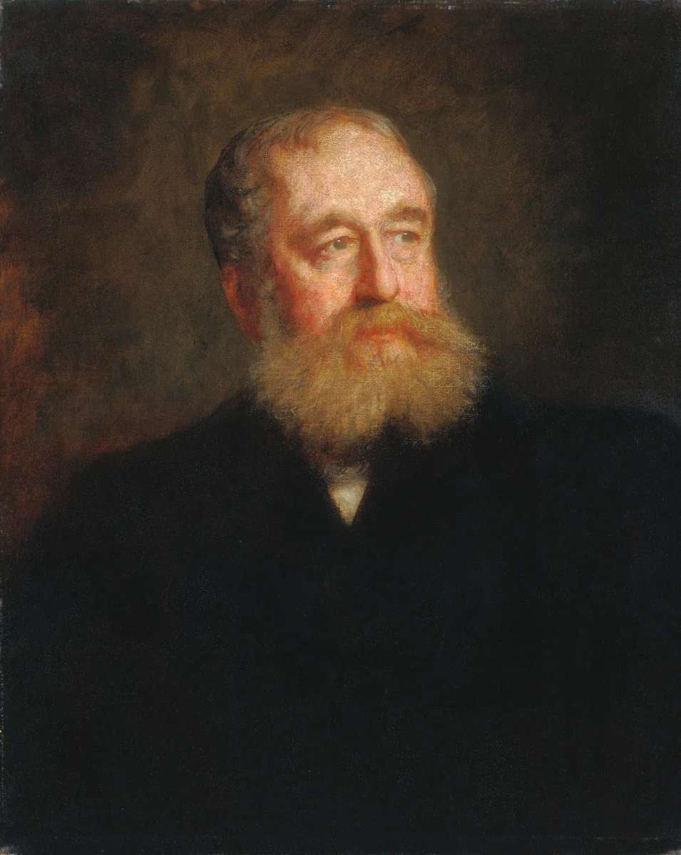 Joseph Wesley Harper, Jr. by Eastman Johnson, painting, 1885