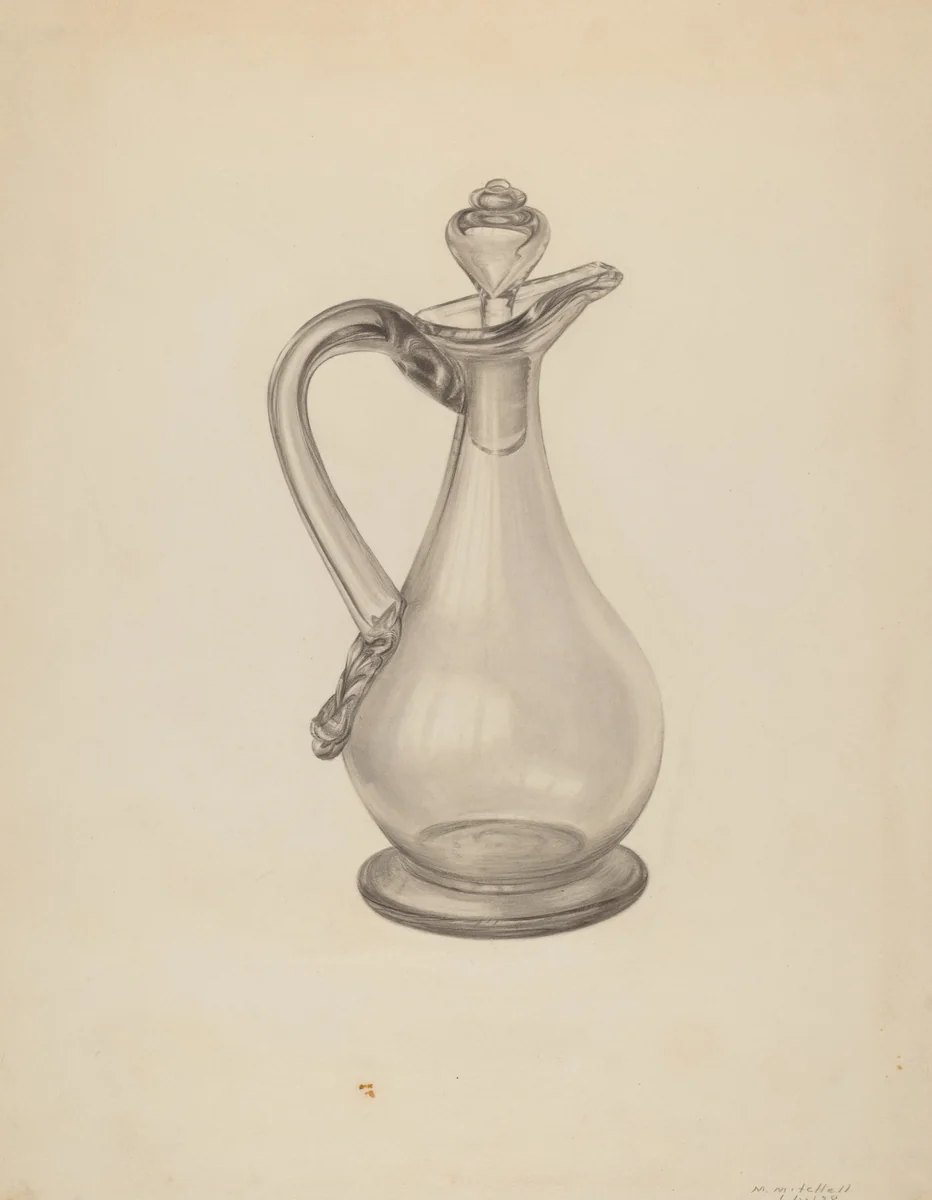 Cruet by Marie Mitchell, index of american design, 1938
