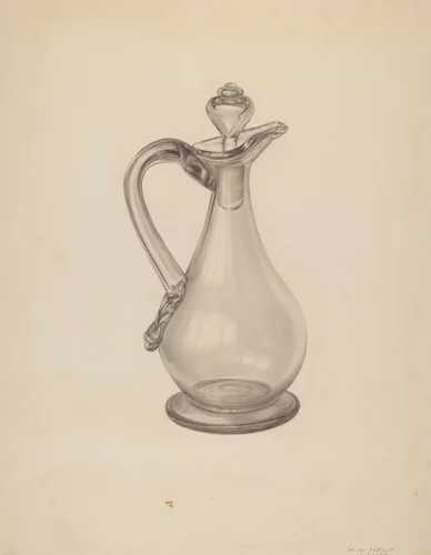 Cruet by Marie Mitchell, index of american design, 1938