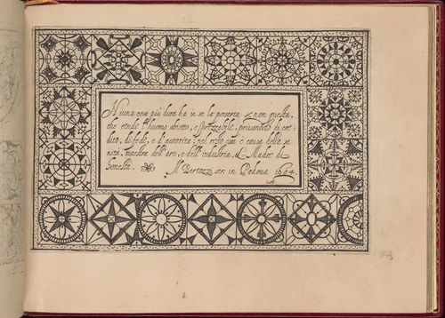 Ghirlanda: Di sei vaghi fiori scielti da piu famosi Giardini d'Italia, page 32 (recto) by Pietro Paulo Tozzi, book, 1604