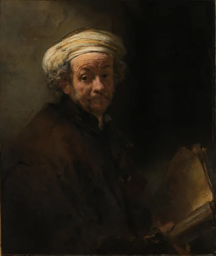 Self-portrait as the Apostle Paul by Rembrandt van Rijn, painting, 1661