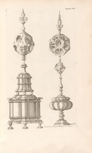 L'Art de Tourner, ou de faire en perfection toutes sortes d'ouvrages au tour by Charles Plumier, book, 1749
