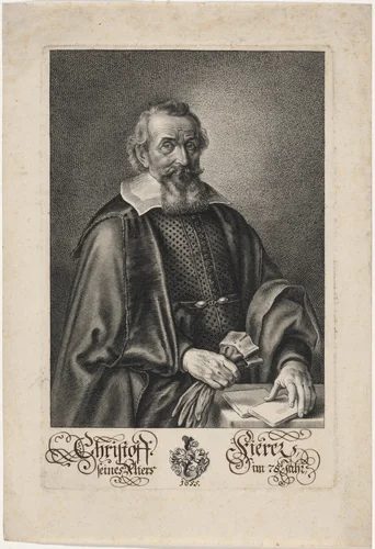 Christopher Fierer by Unknown 19th Century, print, 1655
