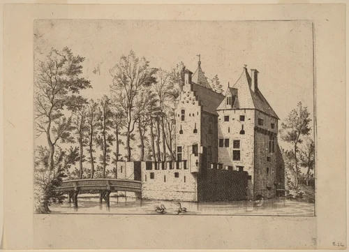 Castle with Lift-Bridge by Lucas van Doetechum
Johannes van Doetechum the Elder
Master of the Small Landscapes, print, 1605