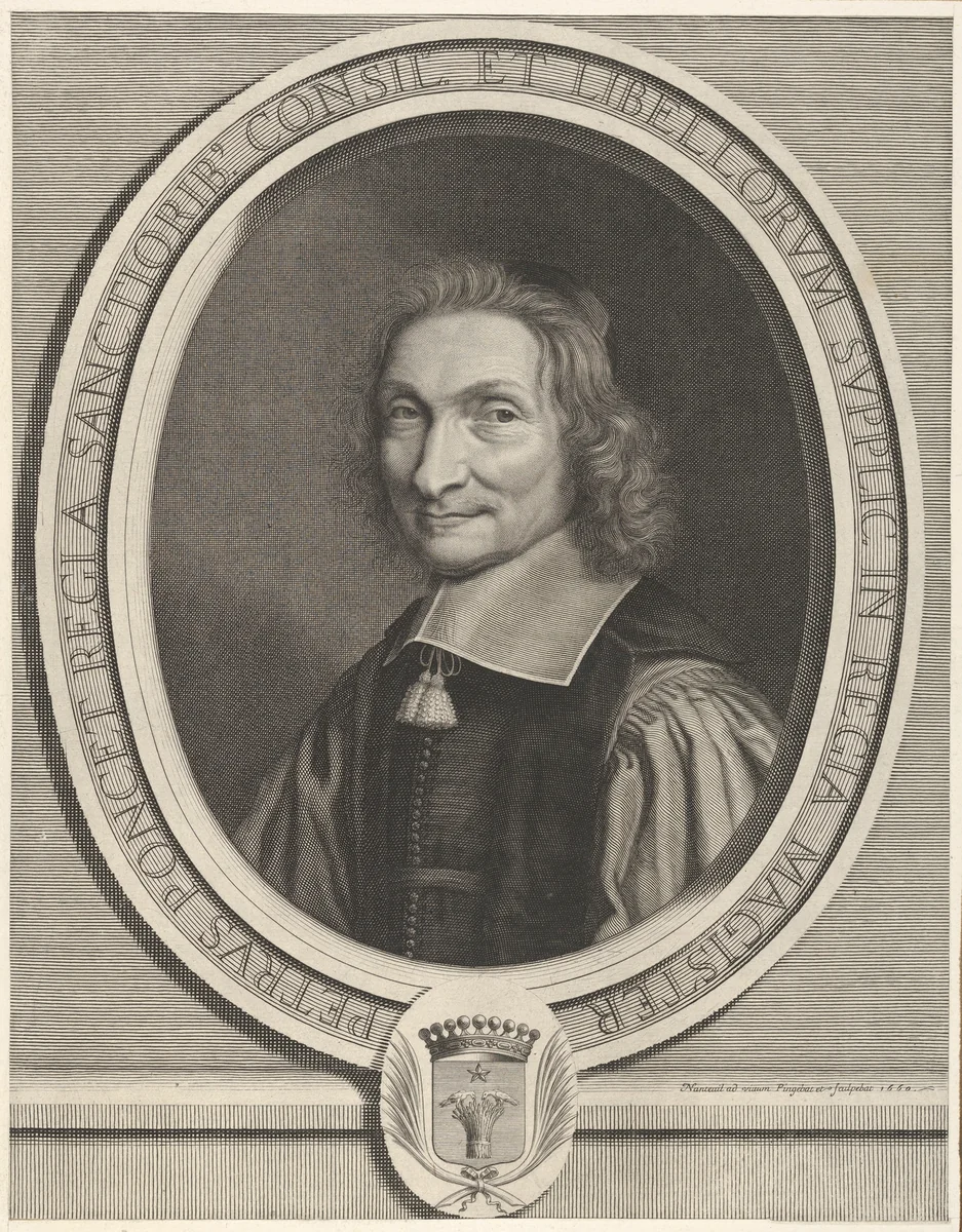 Pierre Poncet de La Rivière by Robert Nanteuil, print, 1660