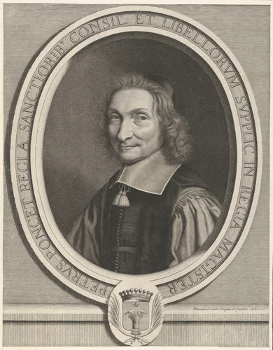 Pierre Poncet de La Rivière by Robert Nanteuil, print, 1660