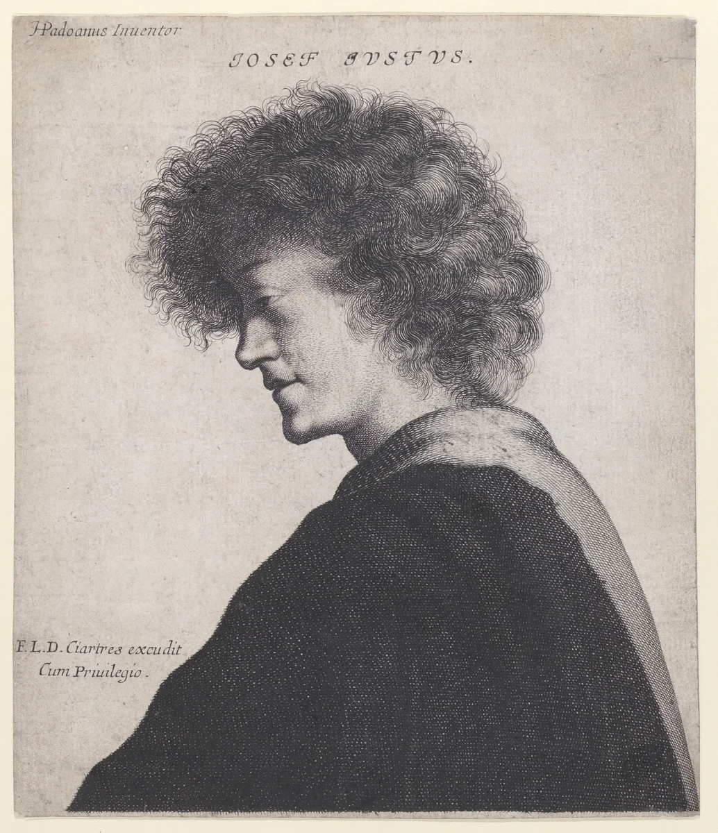 Josef Justus by Jerôme David, print, 1625-1670