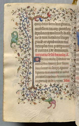 Hours of Charles the Noble, King of Navarre (1361-1425): fol. 289v, Text by Master of the Brussels Initials and Associates, book, 1400-1410
