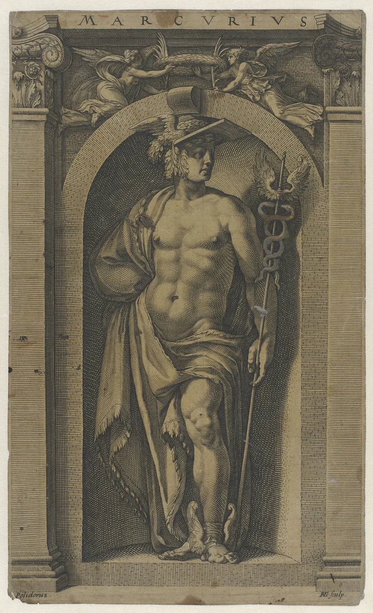 Mercurius by Unknown, print, 1592