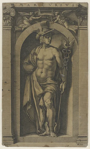 Mercurius by Unknown, print, 1592