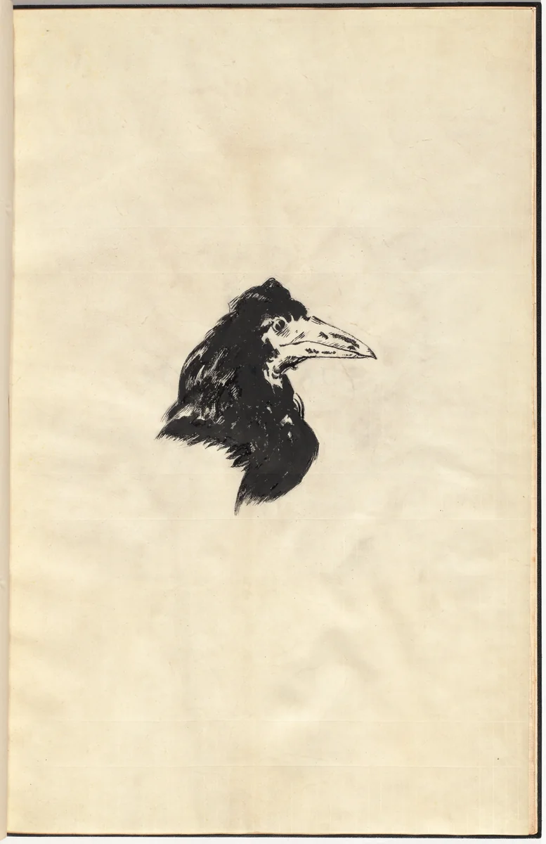 Le Corbeau (The Raven) by Edouard Manet; Edgar Allan Poe; Stéphane Mallarmé, volume, 1875