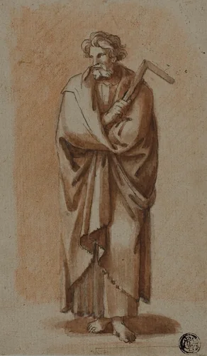 Saint Thomas by Raffaello Sanzio, drawing, 1600-1799