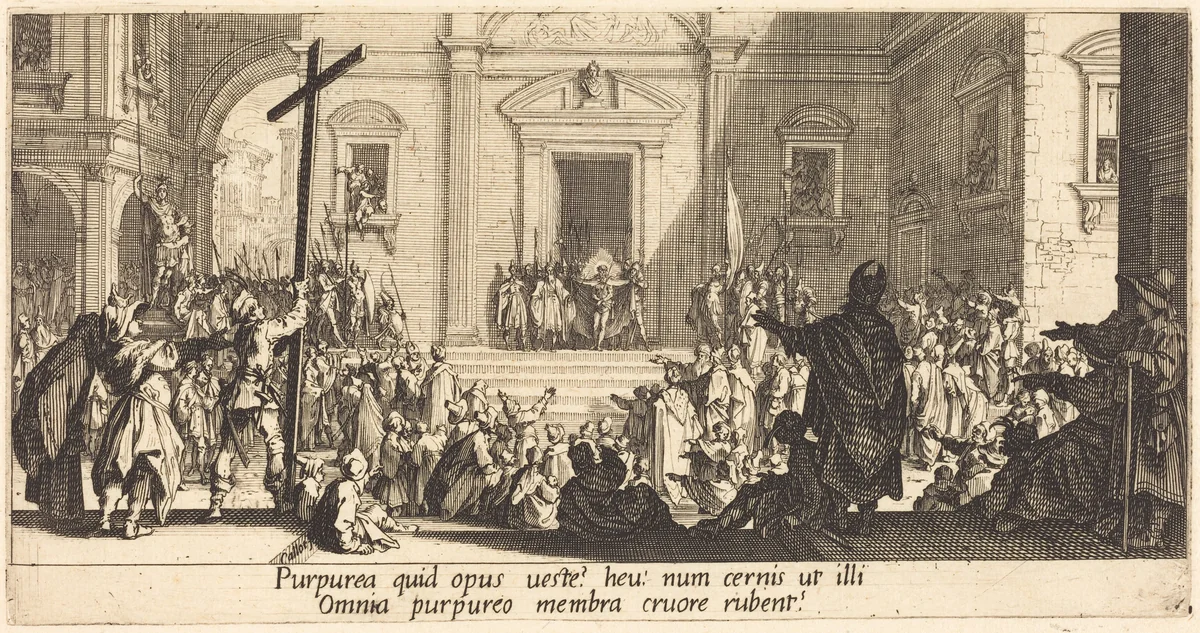 The Ecce Homo by Jacques Callot, print, 1618
