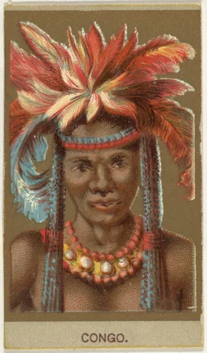 Congo, from the Races of Mankind series (T181) issued by Abdul Cigarettes by Abdul Cigarettes, print, 1881