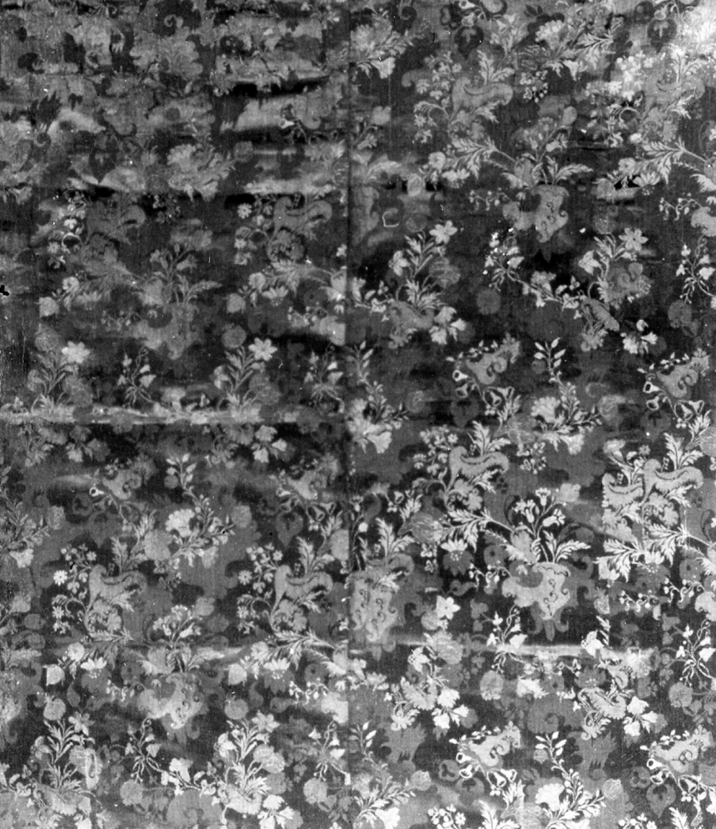 Panel by Italy, textile, 1675-1700