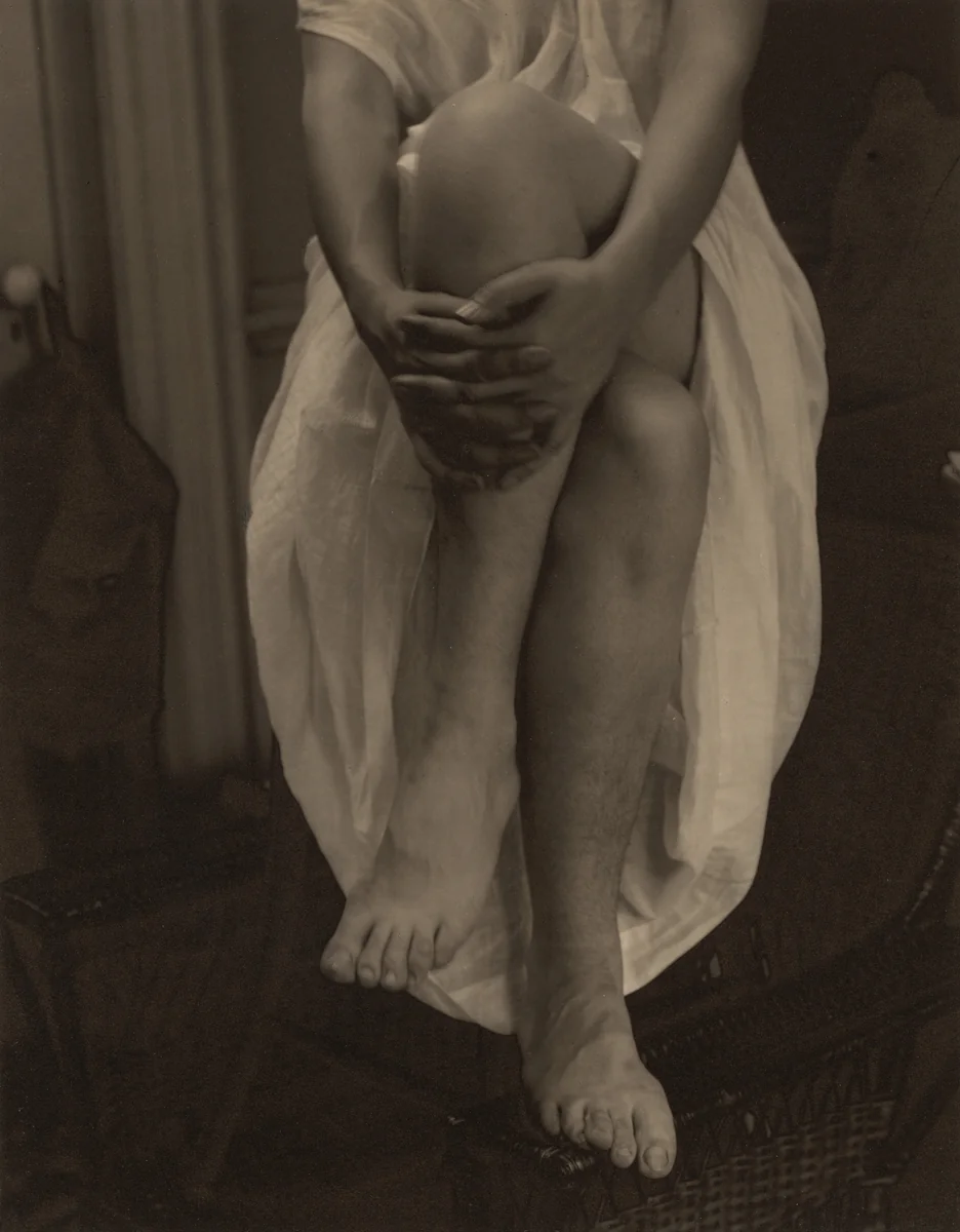 Georgia O'Keeffe—Feet by Alfred Stieglitz, photograph, 1918