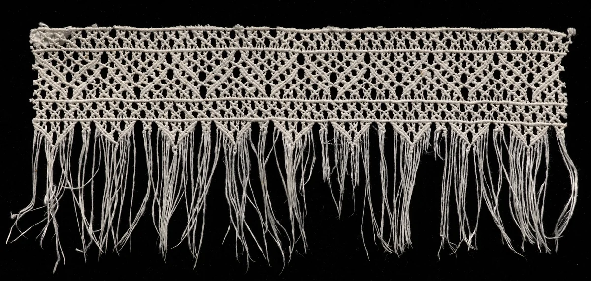 Lace Edging and Fringe by Unknown, textile, 1500-1599