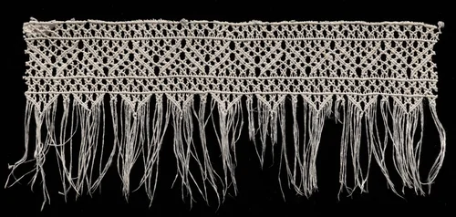 Lace Edging and Fringe by Unknown, textile, 1500-1599