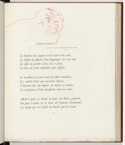 In-text plate (page 71) from Parallèlement (In Parallel) by Pierre Bonnard, illustrated book, 1900