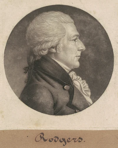 Rodgers by Charles B. J. Févret de Saint-Mémin, print, 1802
