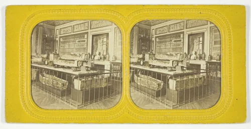 Salle des Sarcophages Egyptiens, Louvre by Artist Unknown, photograph, 1875-1899