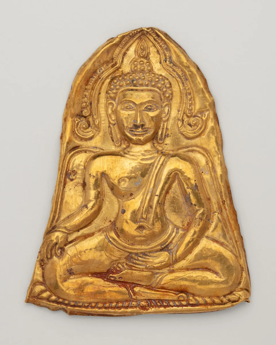 Votive Plaque with Buddha Triumphing over Mara (Maravijaya) by Thailand, other, 1801-1900