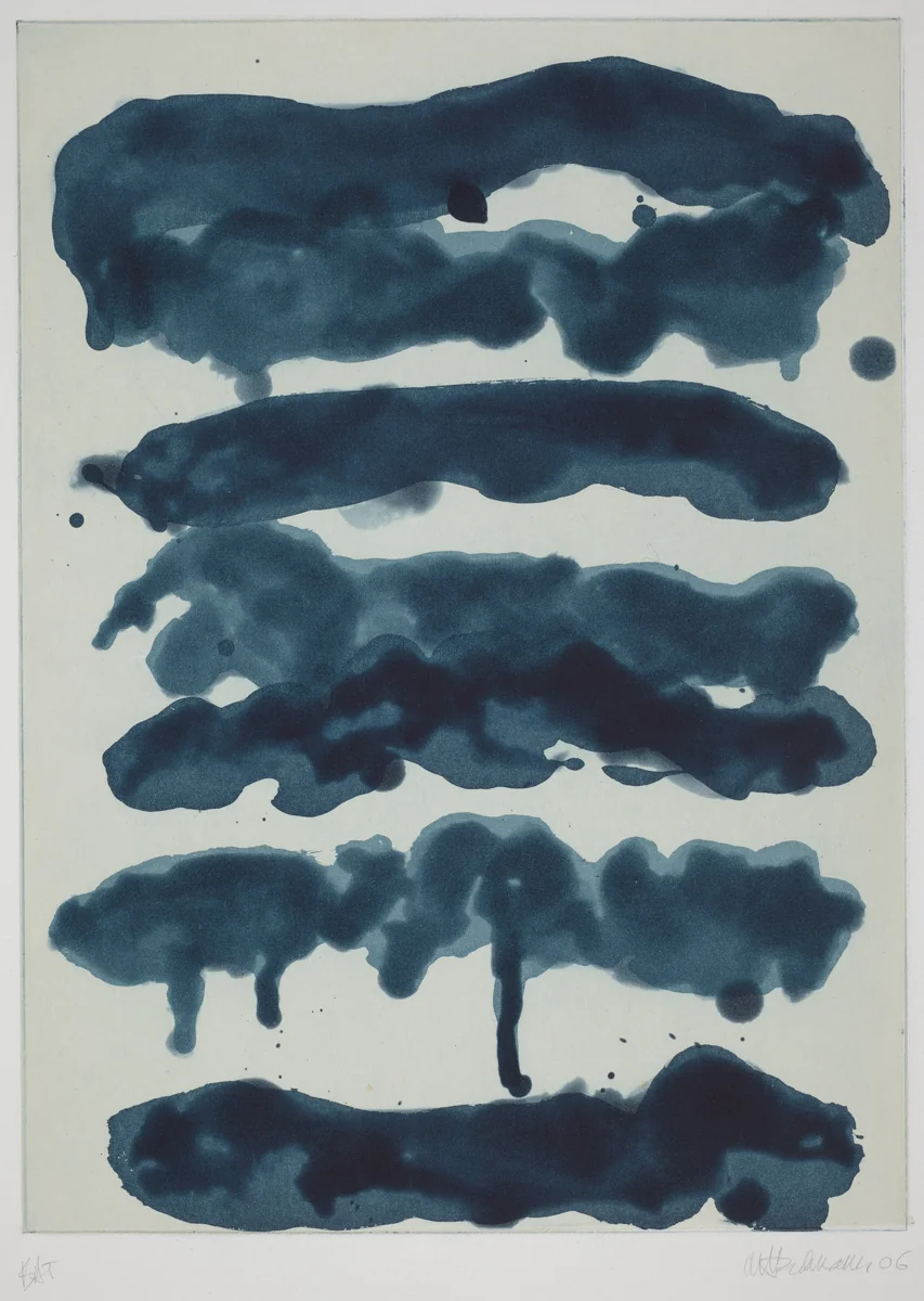 Weather Report by Mary Heilmann, print, 2006