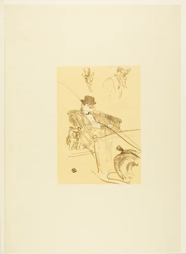 Good Morning Mr. Robin by Henri de Toulouse-Lautrec, print, 1898