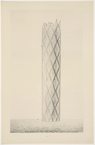 He Will Fall Far from Here (Il tombera loin d'ici) from Natural History (Histoire naturelle) by Max Ernst, print, 1925