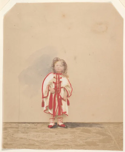 Le bournous (colorie) by Pierre-Louis Pierson, photograph, 1860-1869