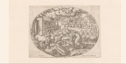 Juni by Unknown, print, 1568