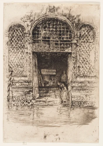 The Doorway by James McNeill Whistler, print, 1879-1880