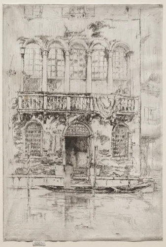 The Balcony by James McNeill Whistler, print, 1886
