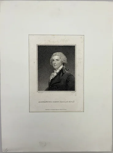 Alexander James Dallas Esquire by Gilbert Stuart, other, 1789-1831