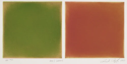 Red/Green by Anne Appleby, print, 1997