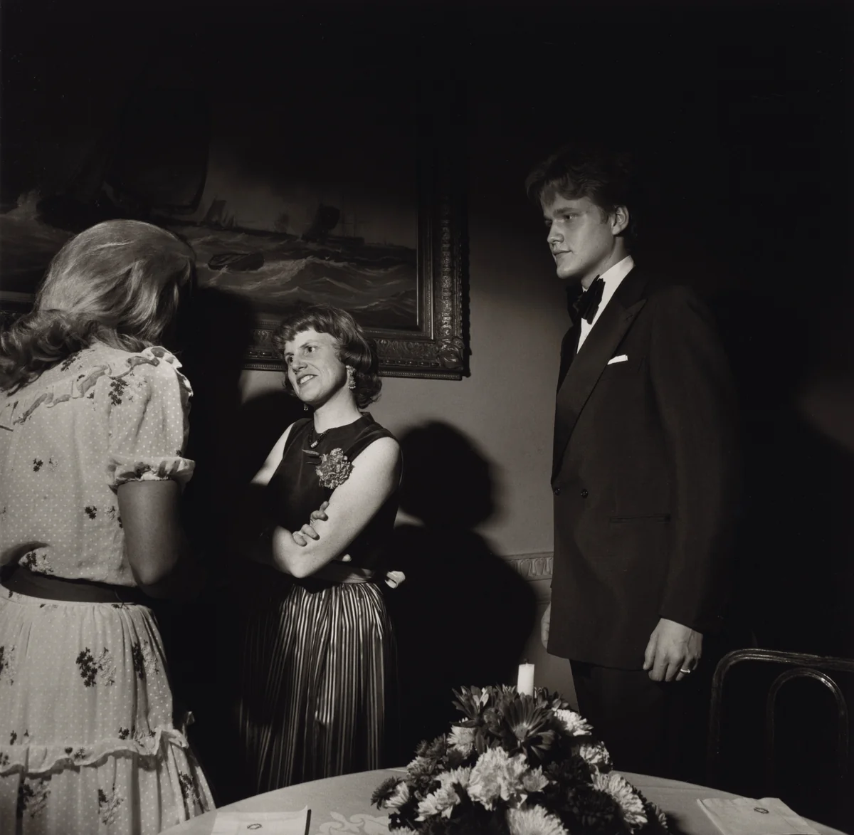 Russian Ball, New York City by Larry Fink, photograph, 1976