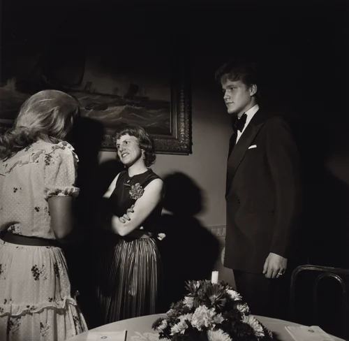 Russian Ball, New York City by Larry Fink, photograph, 1976