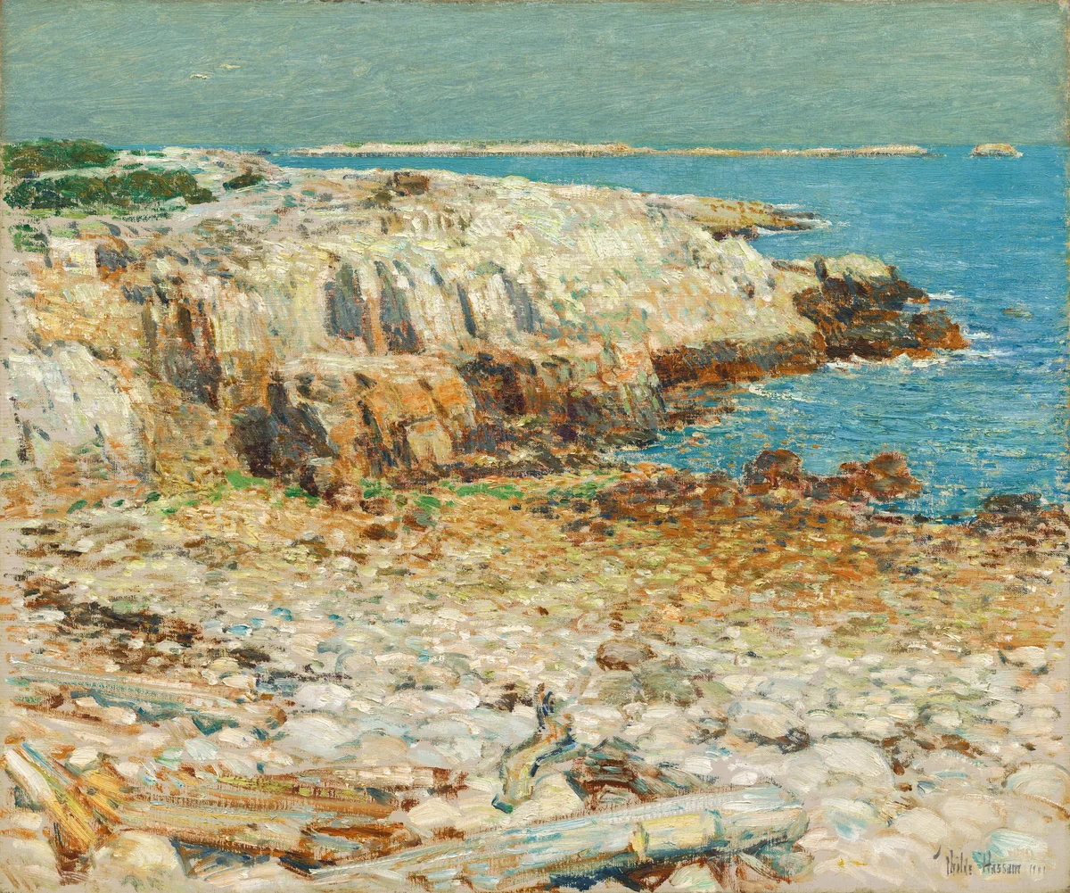 A North East Headland by Childe Hassam, painting, 1901