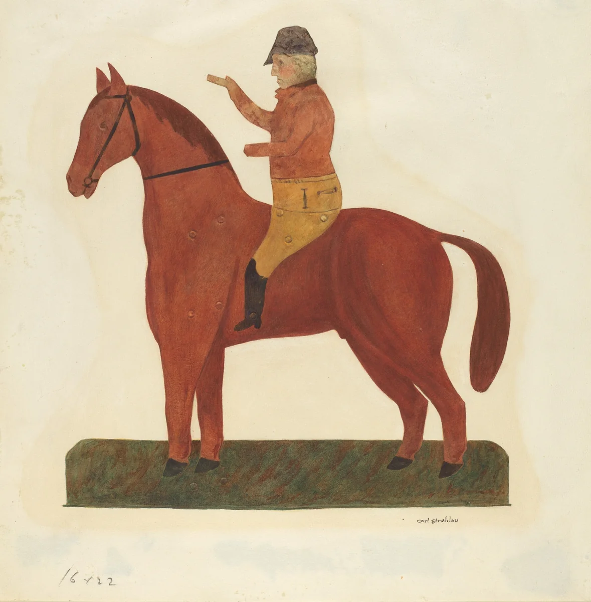 Weather Vane by Carl Strehlau, index of american design, 1935-1942