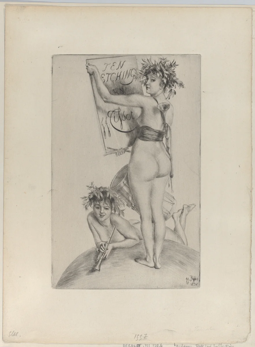 Third Frontispiece by James Tissot, print, 1876