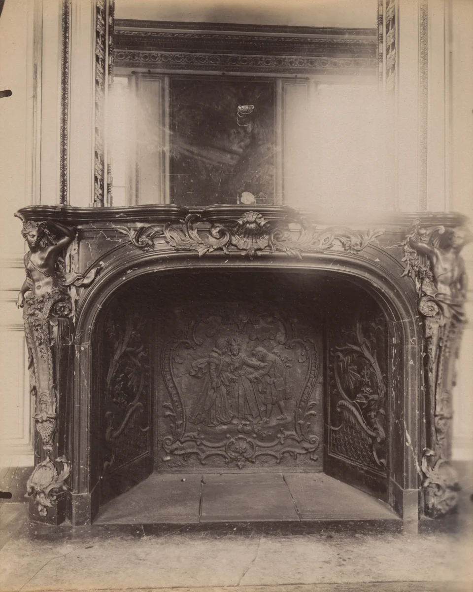 Château de Bagatelle by Eugène Atget, photograph, 1913