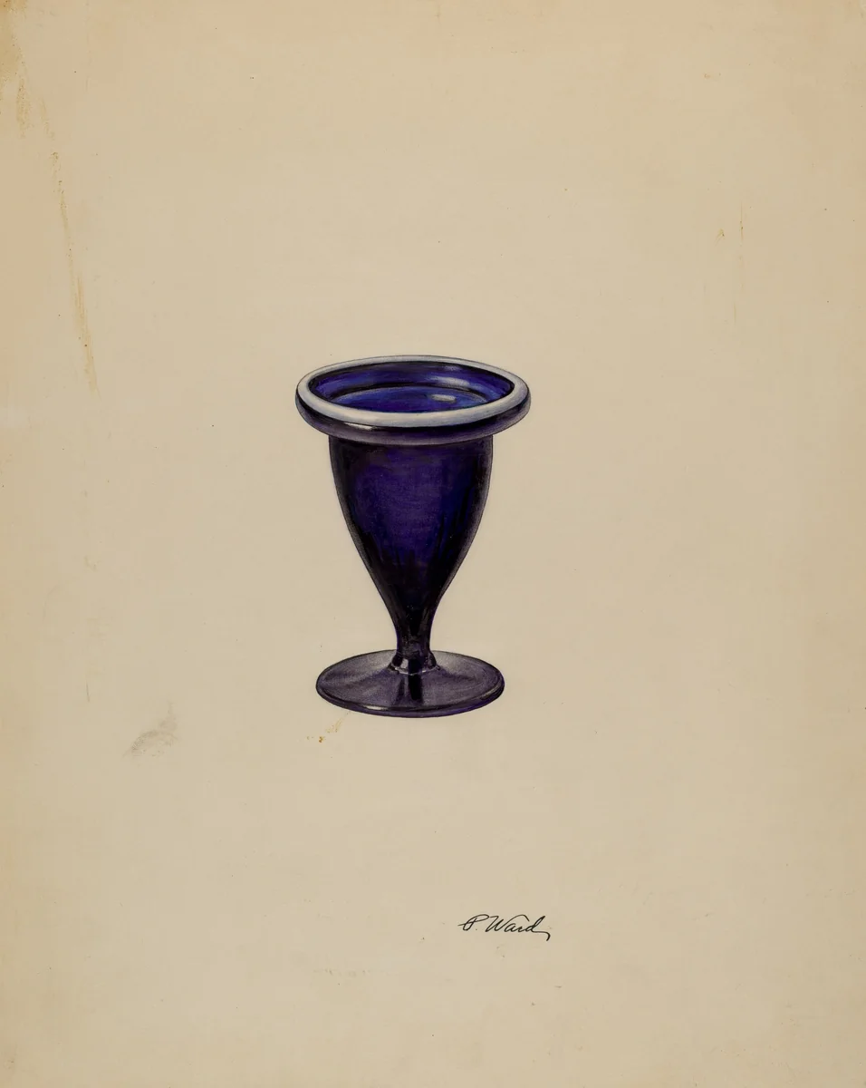 Small Vase by Paul Ward, index of american design, 1938
