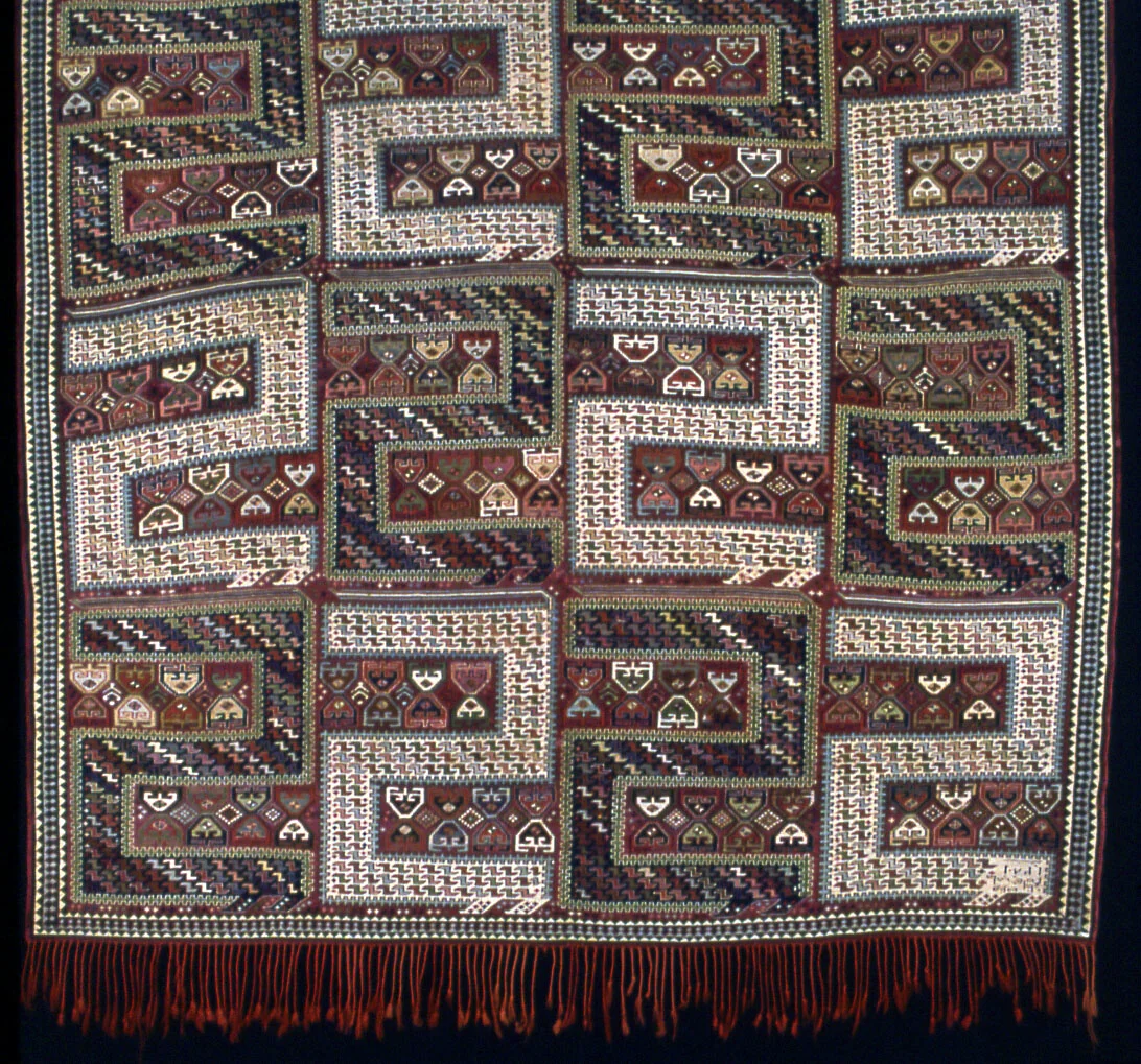 Carpet by Caucasus, Shirvan, textile, 1864
