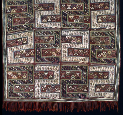 Carpet by Caucasus, Shirvan, textile, 1864