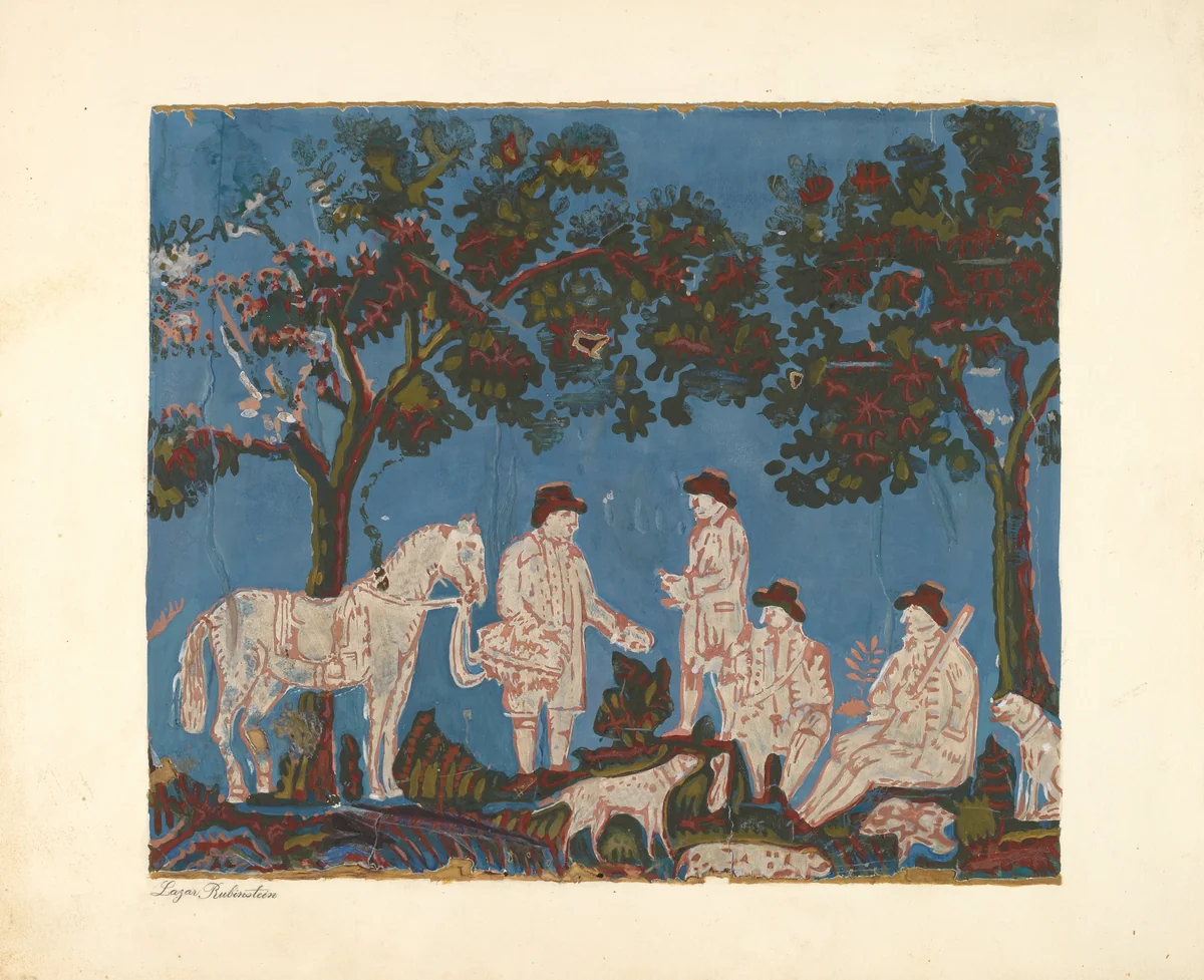 Bandbox Sections by Lazar Rubinstein, index of american design, 1940