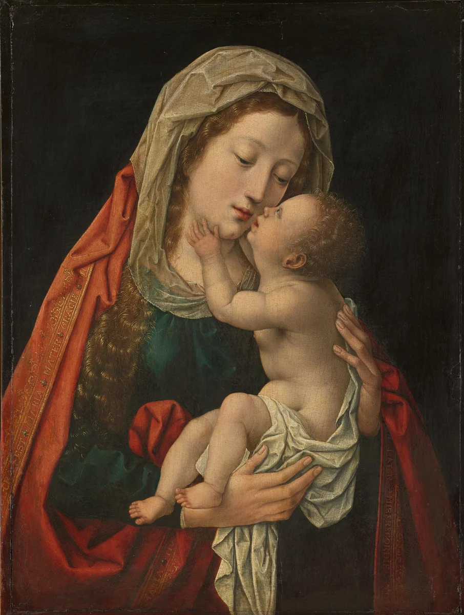 The Virgin and Child by Unknown, painting, 1520-1530