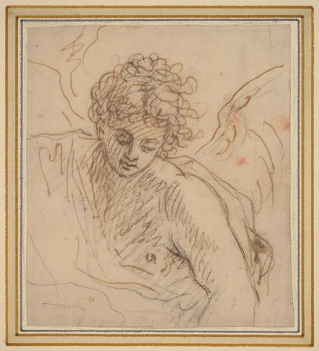 An Angel by Benjamin West, drawing, 1738-1820