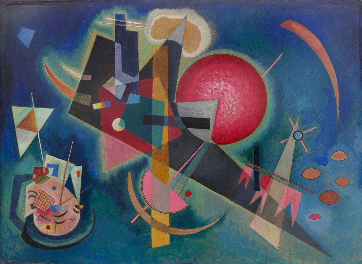 Im Blau by Wassily Kandinsky, painting, 1925